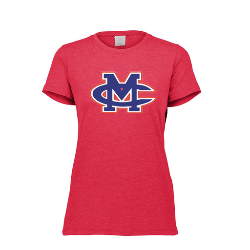 [FTSCUBRD-FAXS-LOGO2] Ladies Ultra-blend T-Shirt (Female Adult XS, Red, Logo 2)