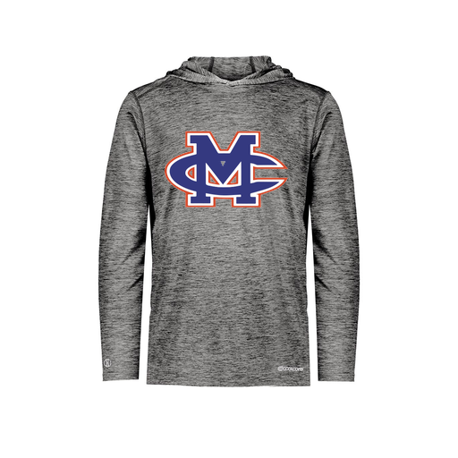 [FOLHCGBK-YS-LOGO2] Decker Youth Charge Hoodie (Youth S, Black, Logo 2)