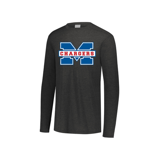[FTLCUBBK-YS-LOGO1] Youth LS Ultra-blend T-Shirt (Youth S, Black, Logo 1)