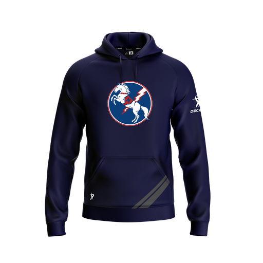 [FOLHSMNV-YXS-LOGO3] Decker Summit Hoodie (Youth XS, Navy, Logo 3)