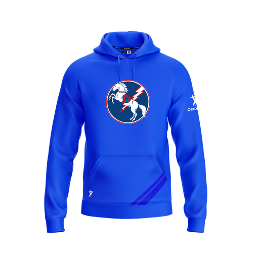 [FOLHSMRY-YXS-LOGO3] Decker Summit Hoodie (Youth XS, Royal, Logo 3)