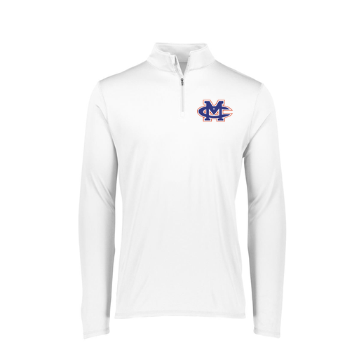 [FTLQFLWH-FAXS-LOGO2] Decker Women's Flex-Lite 1/4 Zip Shirt (Female Adult XS, White, Logo 2)