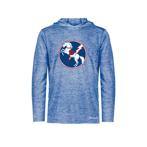 [FOLHCGRY-AS-LOGO3] Decker Men's Charge Hoodie (Adult S, Royal, Logo 3)