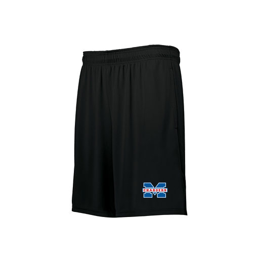 [229511.080.XS-LOGO1] Men's Swift Short (Adult XS, Black, Logo 1)