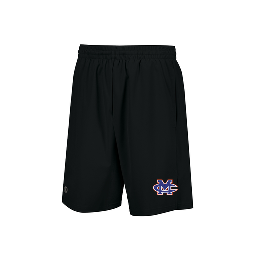 [229556.080.XS-LOGO2] Men's Weld Short (Adult XS, Black, Logo 2)