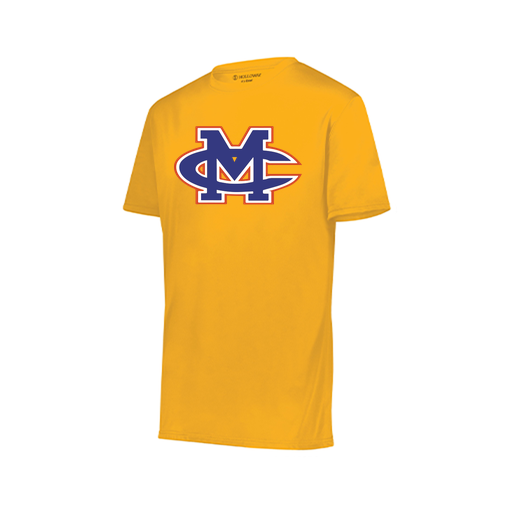 [222819.025.XXS-LOGO2] Youth Movement Dri Fit Shirt (Youth XXS, Athletic Gold, Logo 2)