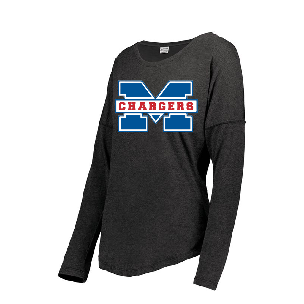 Decker Women's Tri-Blend T-Shirt - Long Sleeve